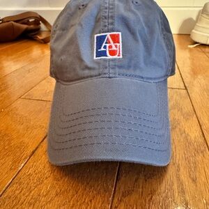 Blue American University baseball cap